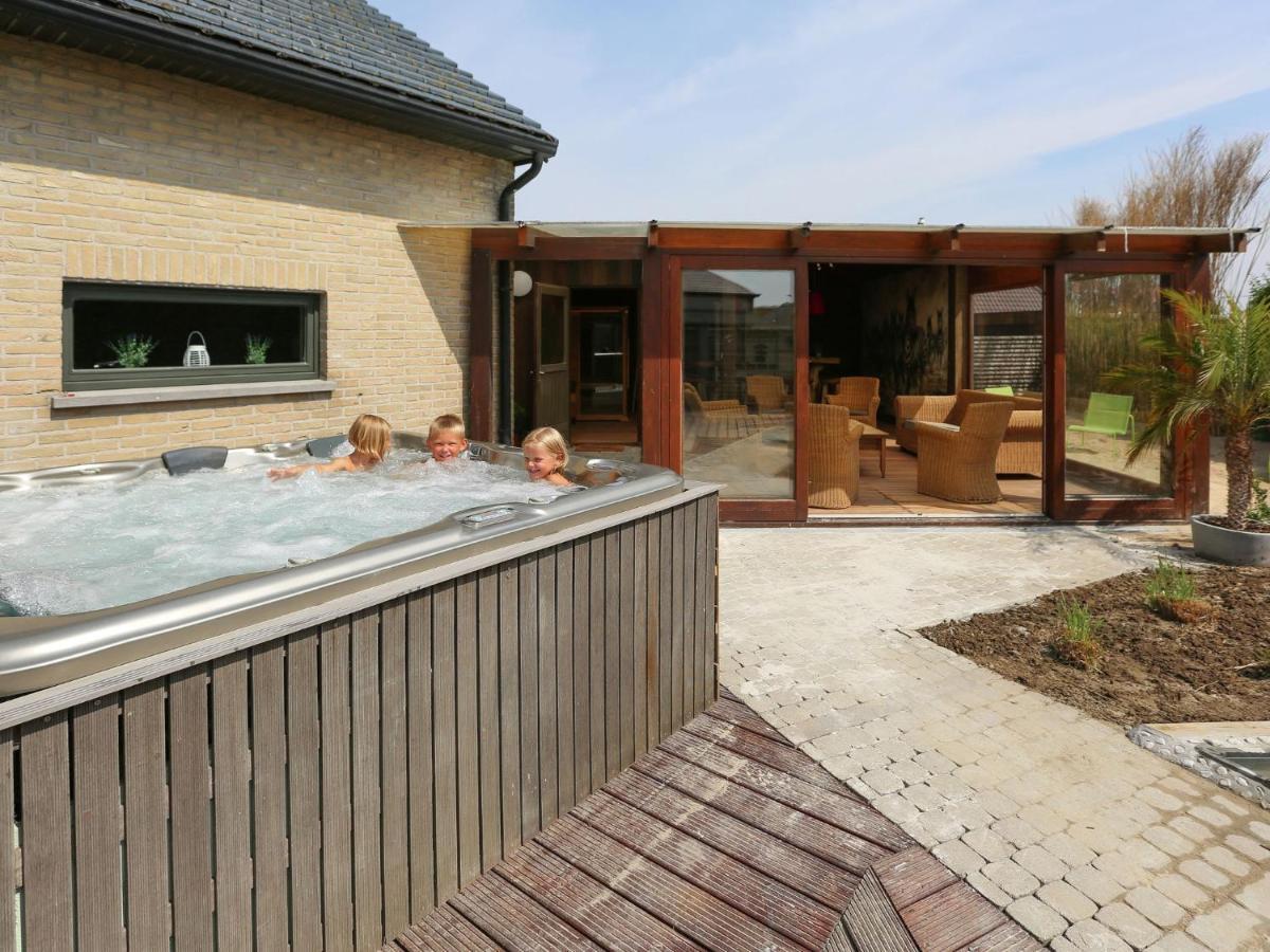Splendid Villa In Middelkerke With Sauna Bubble Bath المظهر الخارجي الصورة